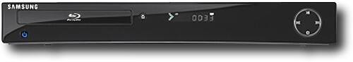 Front Standard. Samsung - Refurbished Blu-ray Disc Player with 1080p Output.
