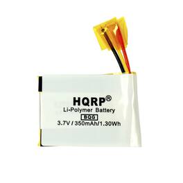 HQRP - Replacement Battery for GoPro Wi-Fi Remote ARMTE-001 3.7 V 350 mAh Li-Polymer