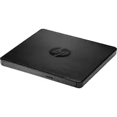 Front. HP - HP DVD-Writer - External - DVD±R/±RW Support - USB - Black.