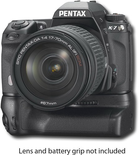 Best Buy: PENTAX 14.6-Megapixel Digital SLR Camera Black K-7