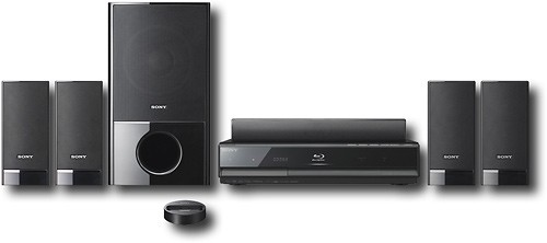 muis of rat burgemeester Dekbed Best Buy: Sony BRAVIA 1000W 5.1-Ch. Home Theater System with Blu-ray Disc  Player BDVE300