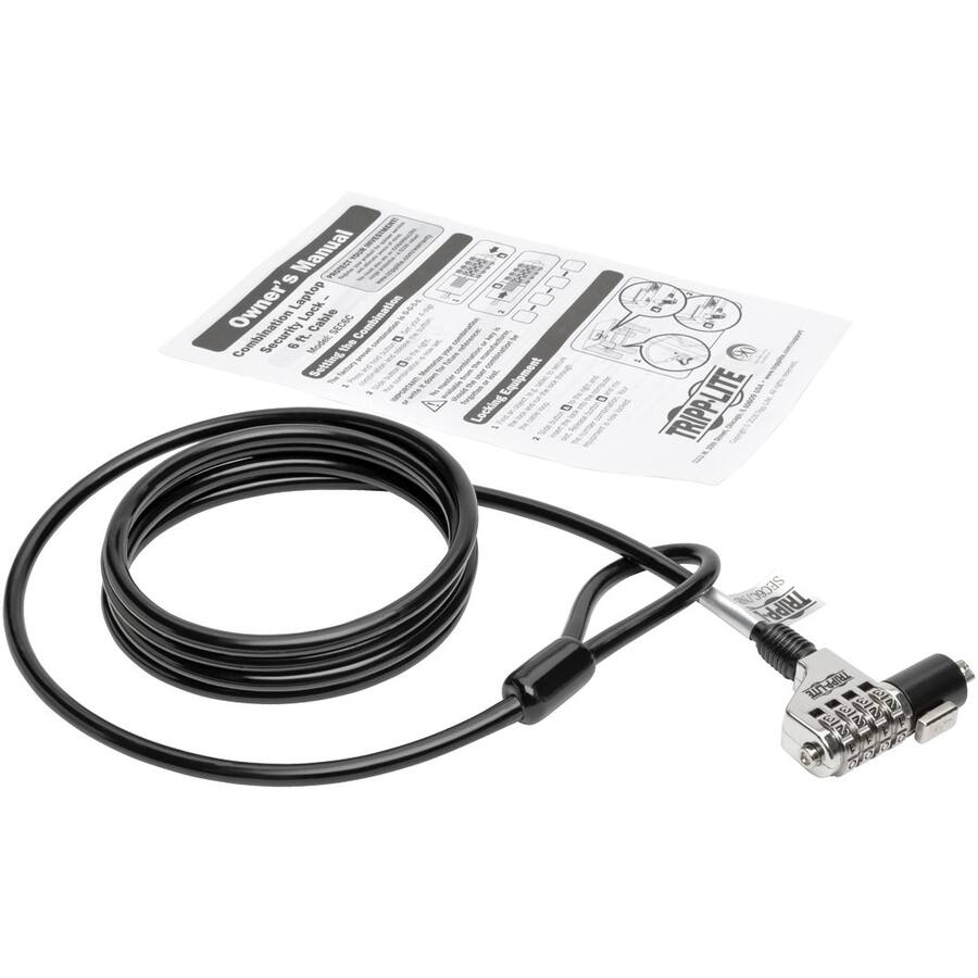 Owner's Manual  
Computer Laptop Security Cable  
Combination Locking Equipment  
Model: 9000  
Setting: 0-0-0-0  
TRIPP-LITE  
SECURA
