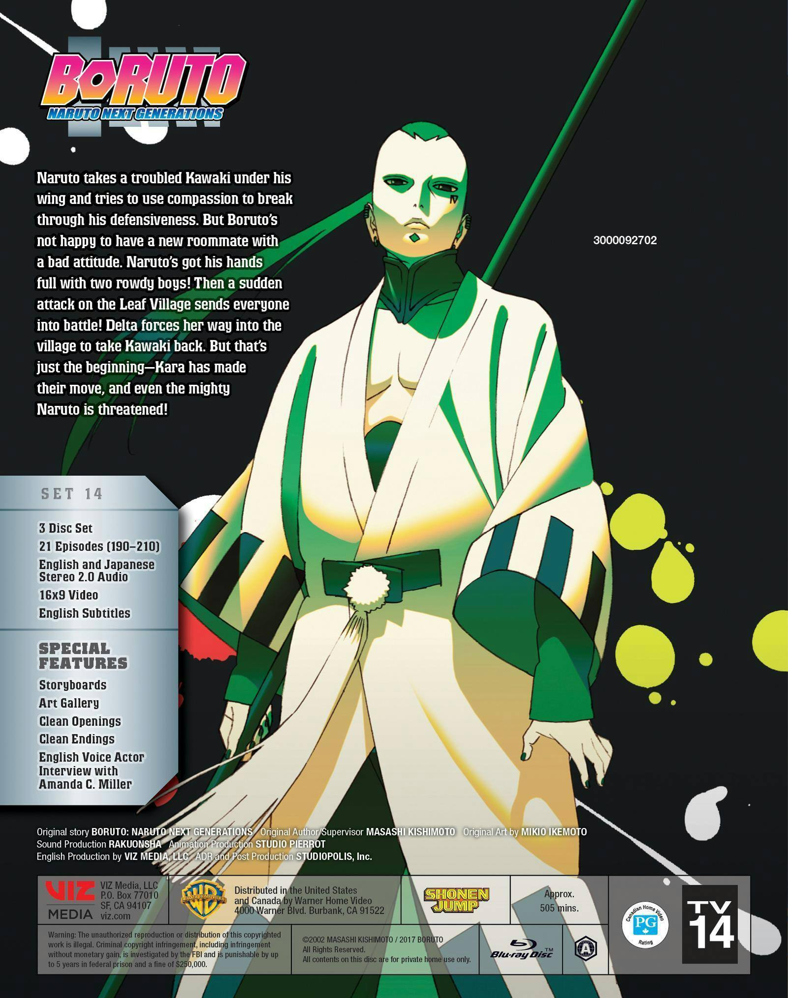 Angle. Boruto - Naruto Next Generations: Kawaki (Box Set) [Blu-ray].