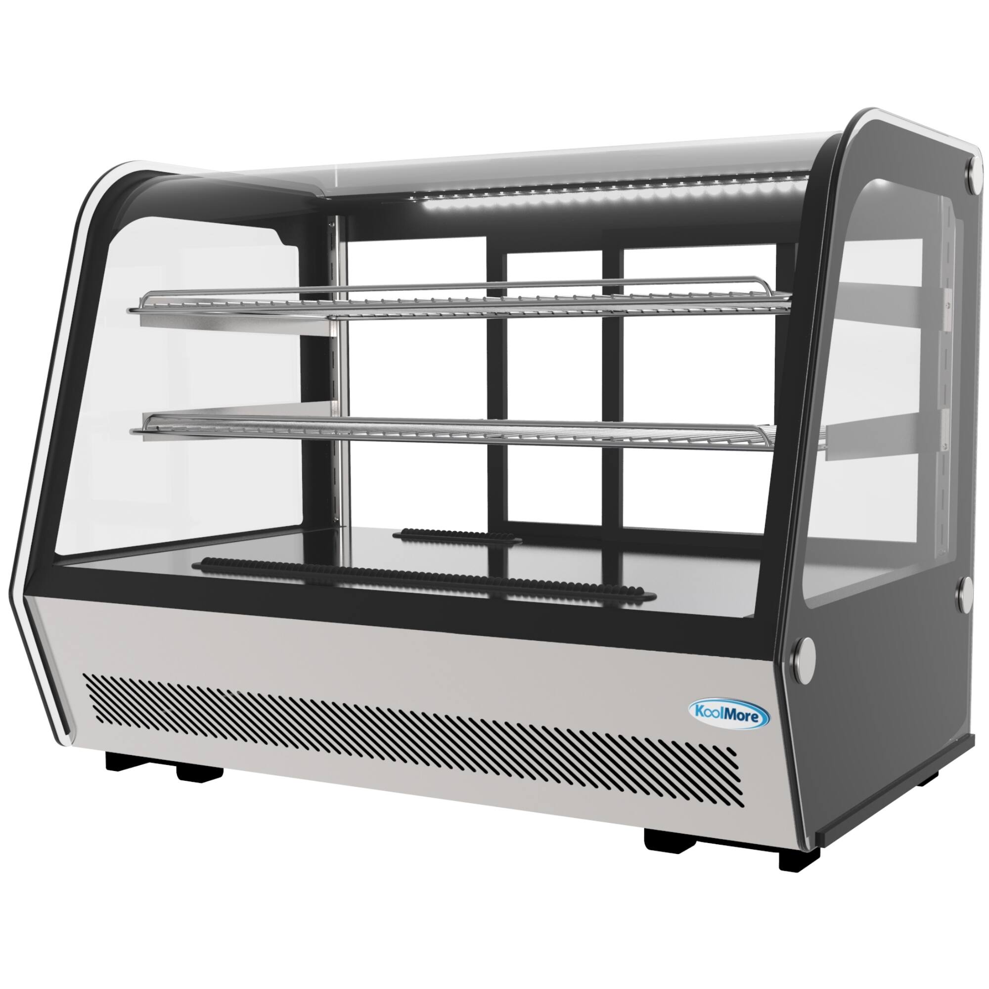 Alt View 3. Koolmore - 35 in. Countertop Display Refrigerator - 5.6 Cu Ft. CDC-5C-BK - Black.