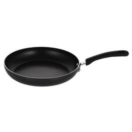 NutriChef - 11'' Fry Pan, Non-Stick Stylish Kitchen Cookware Pan, PFOA-Free, Works with NCCWSTKBLK - Black