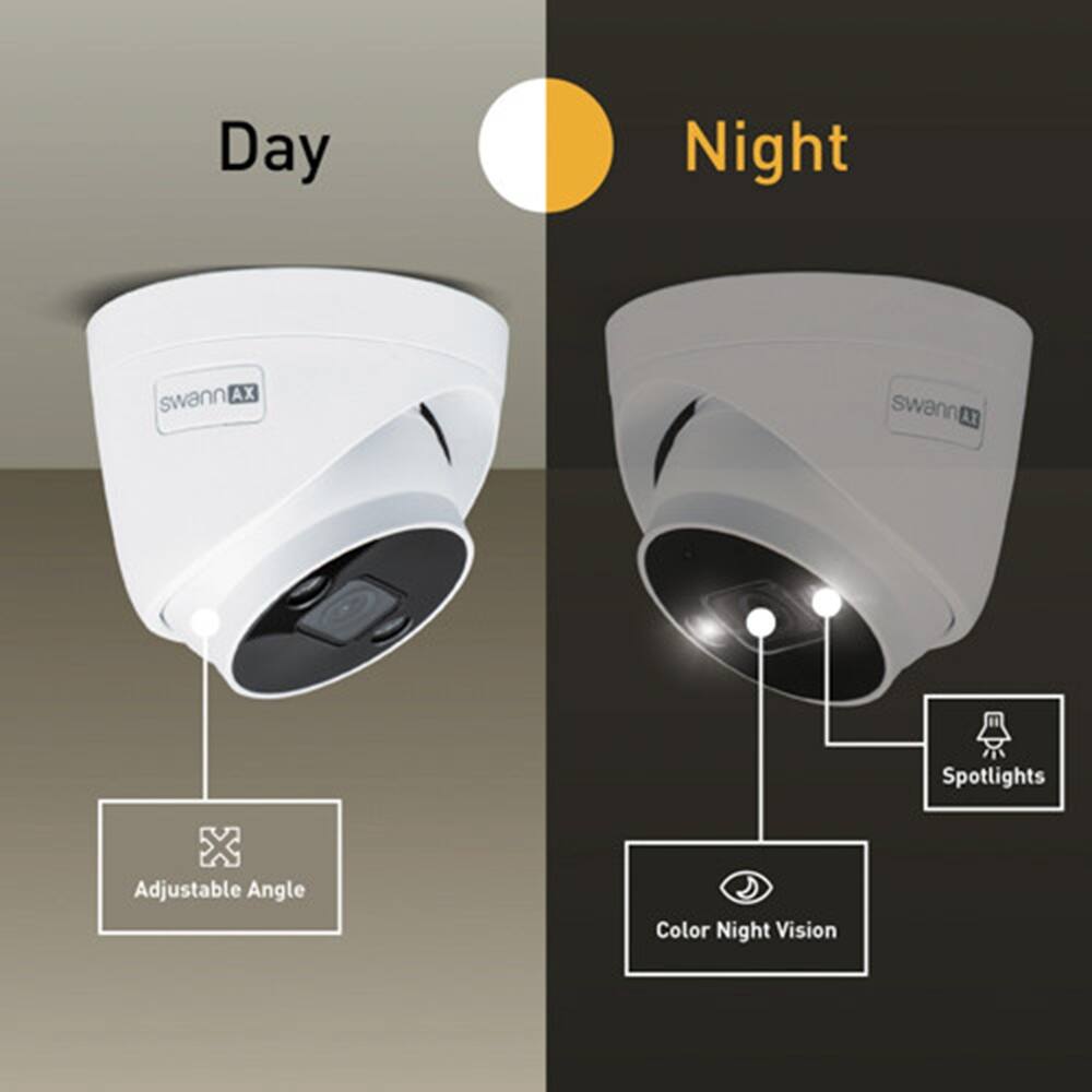 Day Night Wann AX Spotlights Adjustable Angle Color Night Vision
