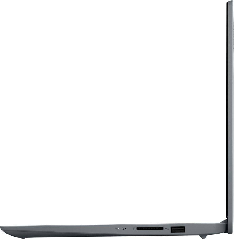 Alt View 6. Lenovo - Lenovo Ideapad 1 14" HD Laptop - Celeron N4020 - 4GB RAM - 64GB eMMC - Windows 11 Pro - Cloud Grey - Cloud Grey.