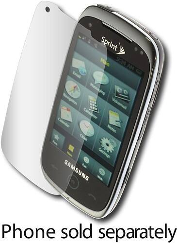 Angle Standard. ZAGG - InvisibleSHIELD Screen Protector for Samsung SPH-M850 Dash Mobile Phones - Clear.
