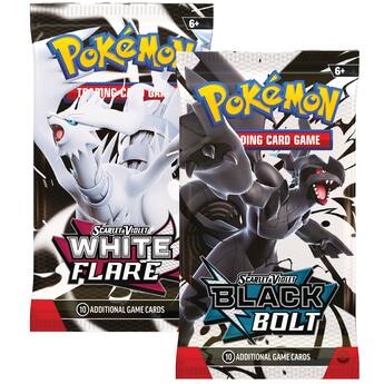 pokemon black and white legendary booster box Pokmon Bolt & Flare DX (Deluxe) Cards vary by pack.) Twinkling city lights and a starry sky become obscured in darkness as Mega Darkrai ex arrives with mystery and malice Pokemon SV Black Bolt and