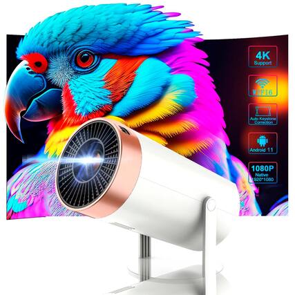 4K Support
WIFI6
Auto Keystone Correction
Android 11
1080P Native 1920*1080