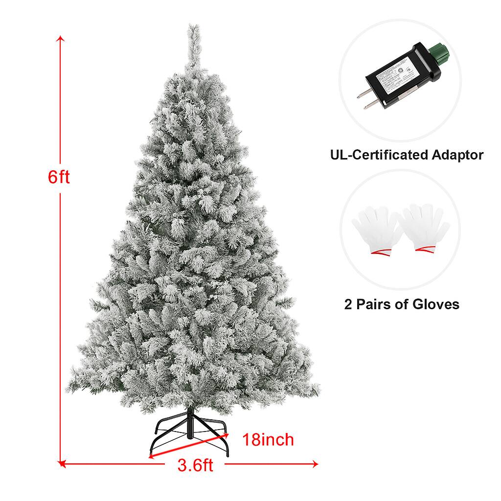 - 6ft
- 3.6ft
- 18inch
- UL-Certified Adaptor
- 2 Pairs of Gloves