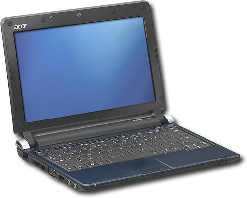 Best Buy: Acer Aspire One Netbook With Intel® Atom™ Processor Sapphire ...