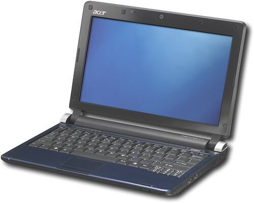 Best Buy: Acer Aspire One Netbook With Intel® Atom™ Processor Sapphire ...