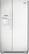 Front Standard. Frigidaire - Gallery 22.0 Cu. Ft. Side-by-Side Refrigerator with Thru-the-Door Ice and Water - Pearl White.