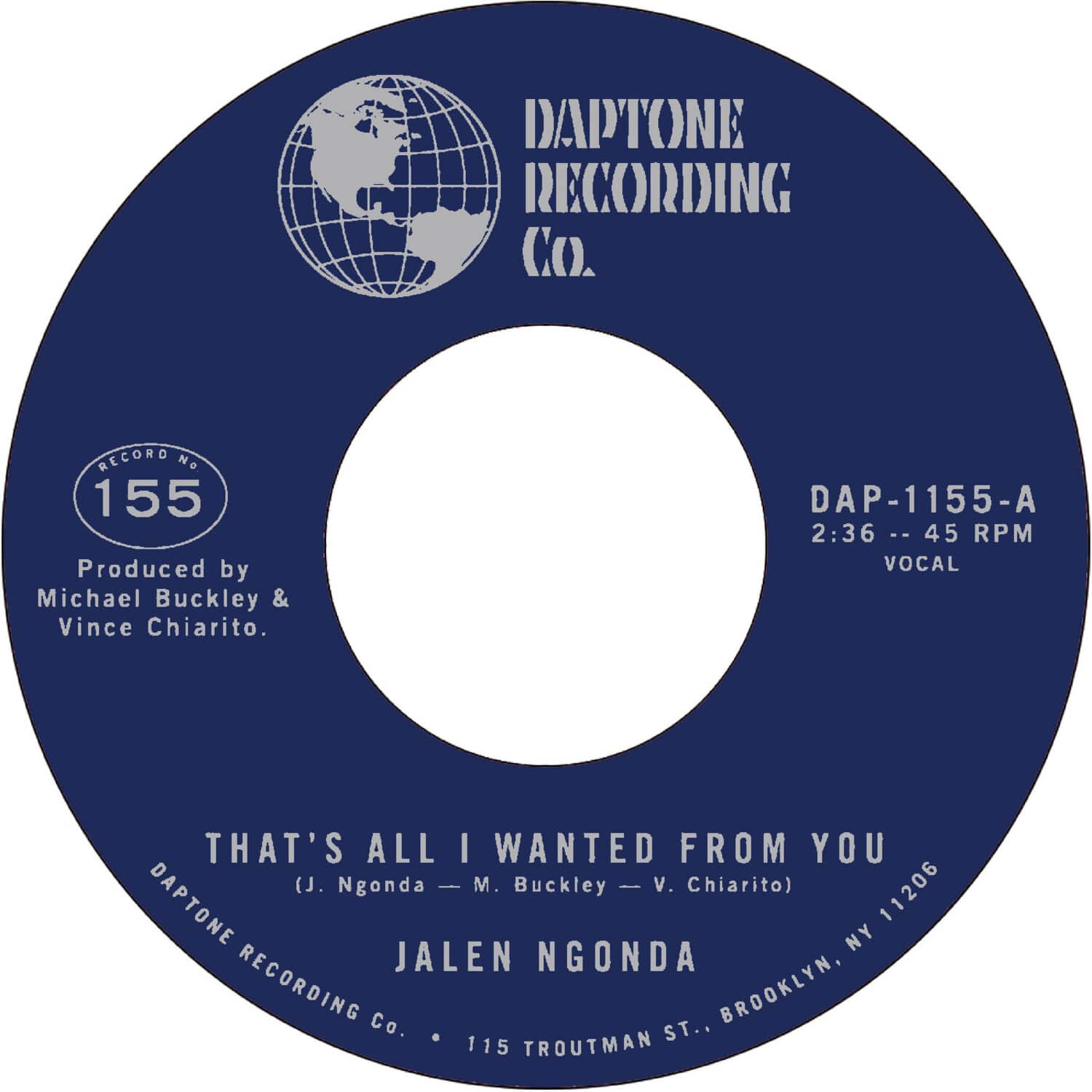 Jalen Ngonda - That's All I Wanted From You / So Glad I Found You   - 7-INCH SINGLE [7 inch Vinyl Disc] price history on PriceWatchPro