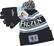 Front Zoom. Concept One - Disney Frozen Stocking Cap with Gloves - Black/Blue/White.