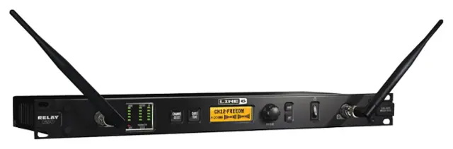 Front. Line 6 - Relay G90 Wireless Guitar System - Black.