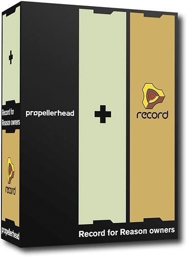 Angle Standard. Propellerhead - Record for Reason Users Software.