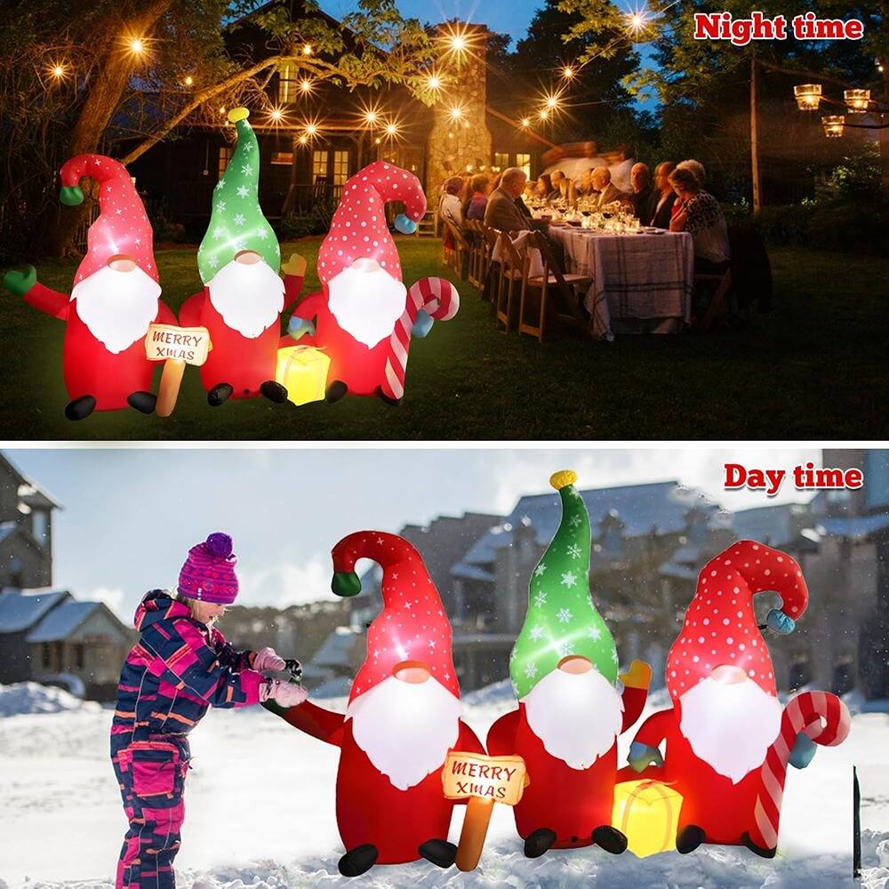 Night time  
MERRY XMAS  

Day time  
MERRY XMAS