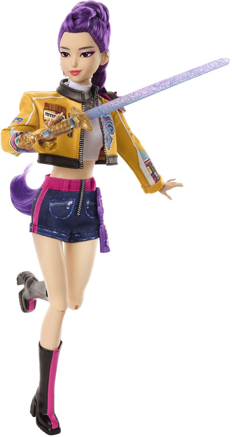 Alt View 2. Mattel - KPop Demon Hunters HUNTR/X: Rumi “How It's Done" Doll (KPDH)   - COLLECTIBLES - Multicolor.
