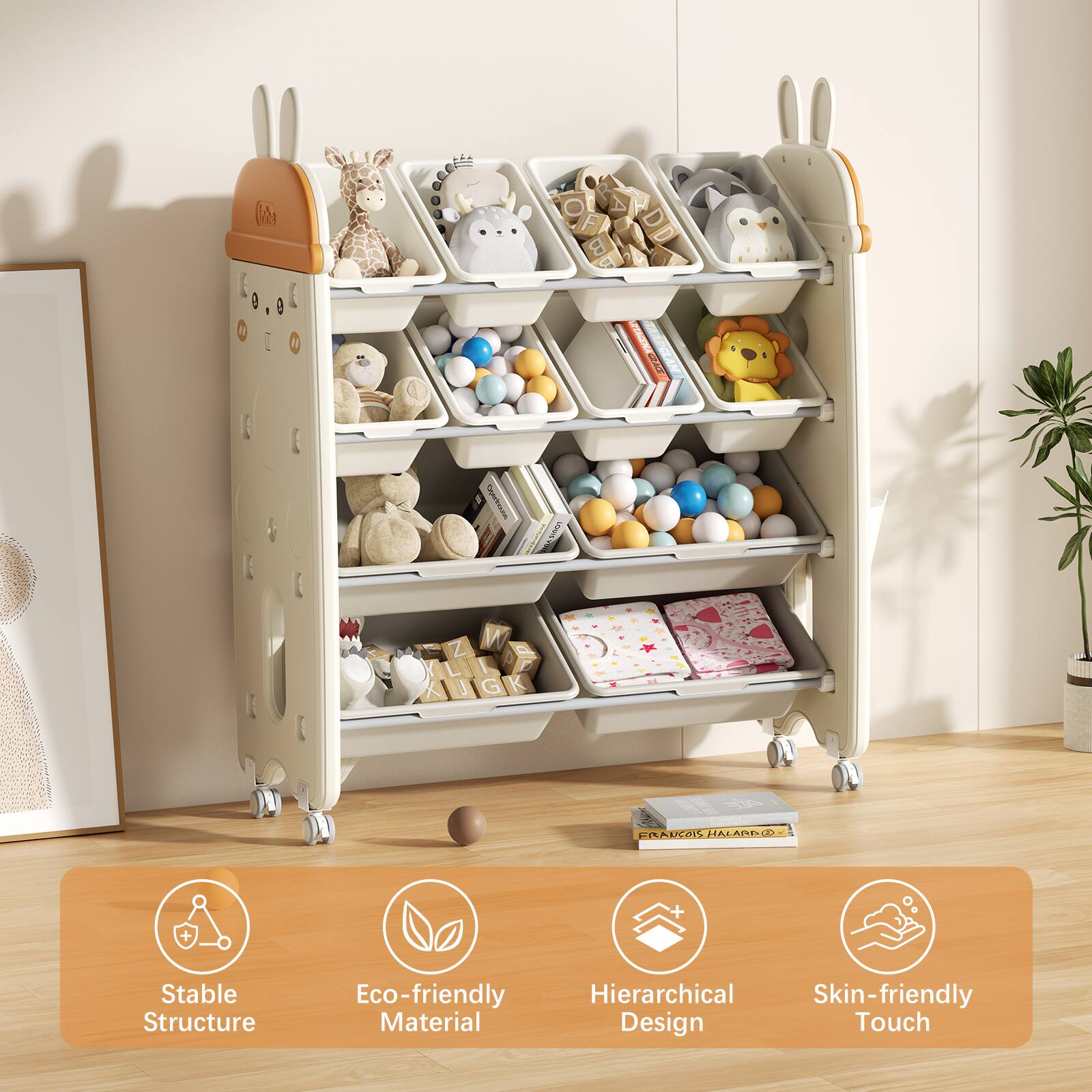 - Stable Structure
- Eco-friendly Material
- Hierarchical Design
- Skin-friendly Touch