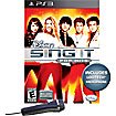 Front Detail. Disney Sing It: Pop Hits with Microphone - PlayStation 3.