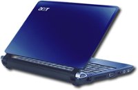 Front Standard. Acer - Aspire One Netbook with Intel® Atom™ Processor - Sapphire Blue.