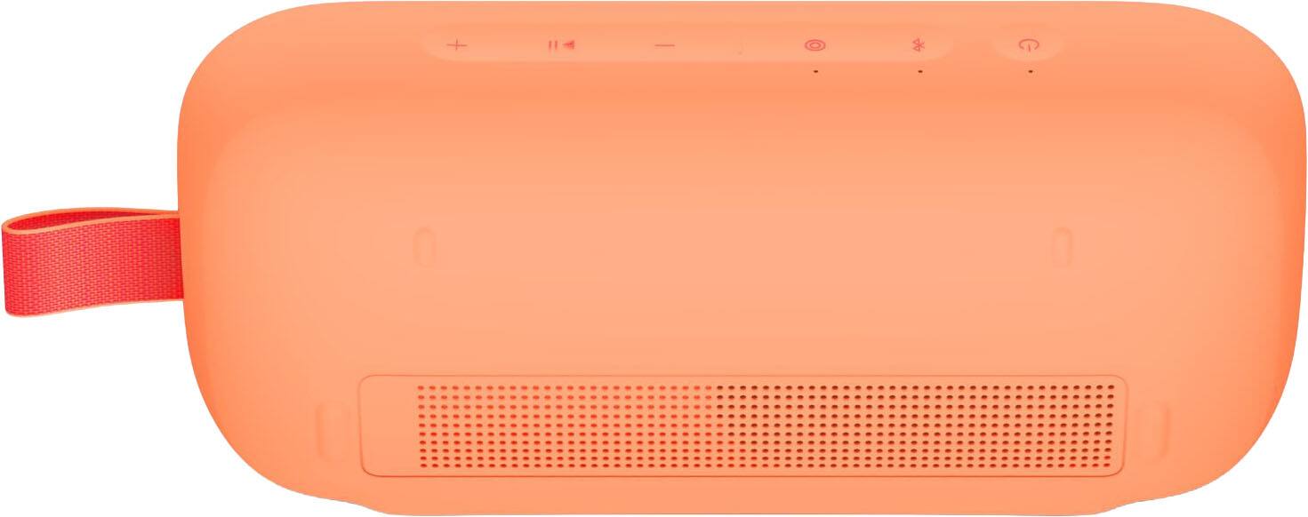 Back. Bose - SoundLink Flex (2nd Gen) Portable Bluetooth Speaker with Waterproof/Dustproof Design - Sunset Peach.