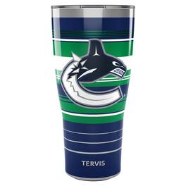 Tervis - Vancouver Canucks 30oz. Hype Stripes Stainless Steel Tumbler - Multicolor