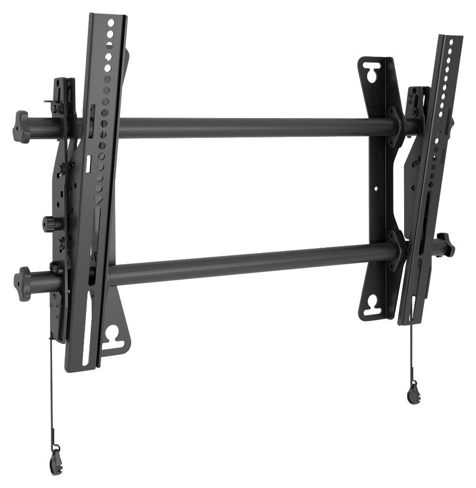 Front. Chief - MEDIUM FUSION TILT WALL MOUNT - Black.