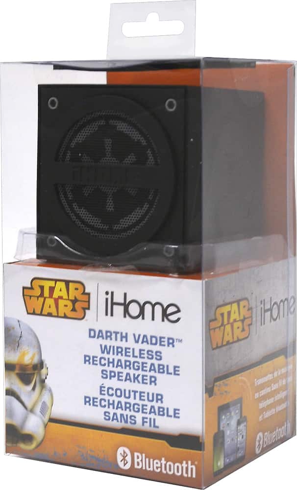 Questions And Answers: IHome Star Wars Darth Vader Portable Speaker ...