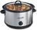 Front Standard. Crock-Pot - 5-Quart Slow Cooker - Stainless-Steel.