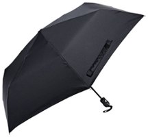 Samsonite - Compact Auto Open/Close Umbrella - Black - Front_Zoom