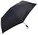 Front. Samsonite - Compact Auto Open/Close Umbrella - Black.