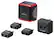 Front. Samsonite - Converter/Adapter Kit - Red/Black.
