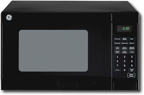  GE - 0.7 Cu. Ft. Compact Microwave - Black