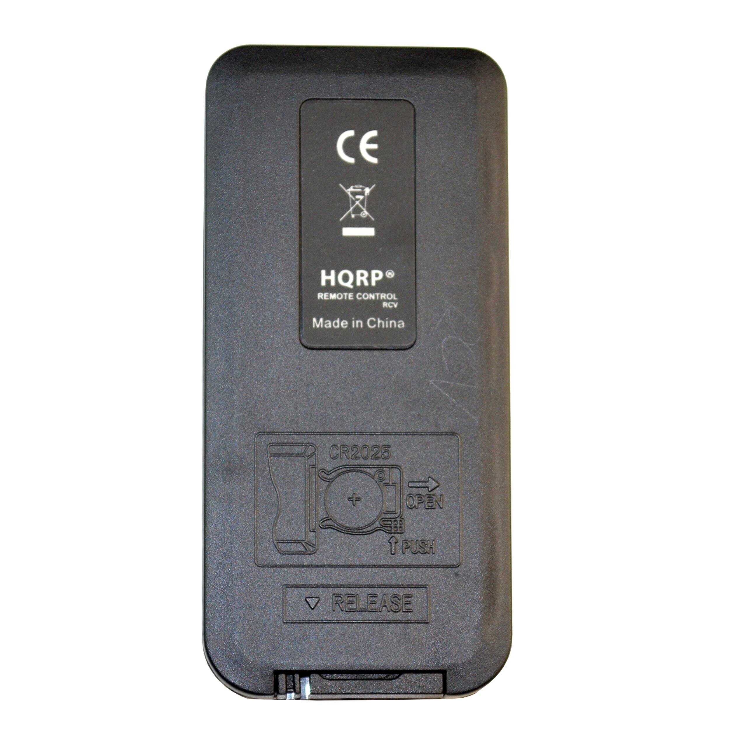 CE  
HQRP REMOTE CONTROL RCV  
Made in China  
CR2025  
OPEN  
PUSH  
RELEASE