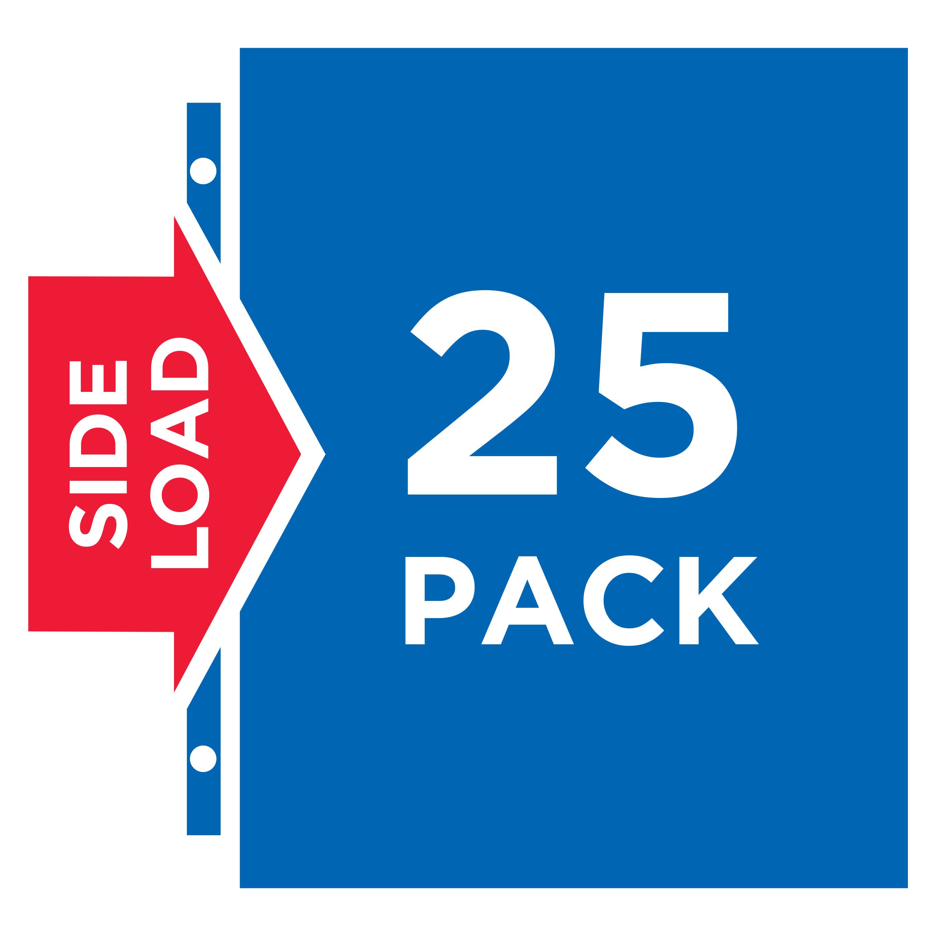 SIDE LOAD 25 PACK