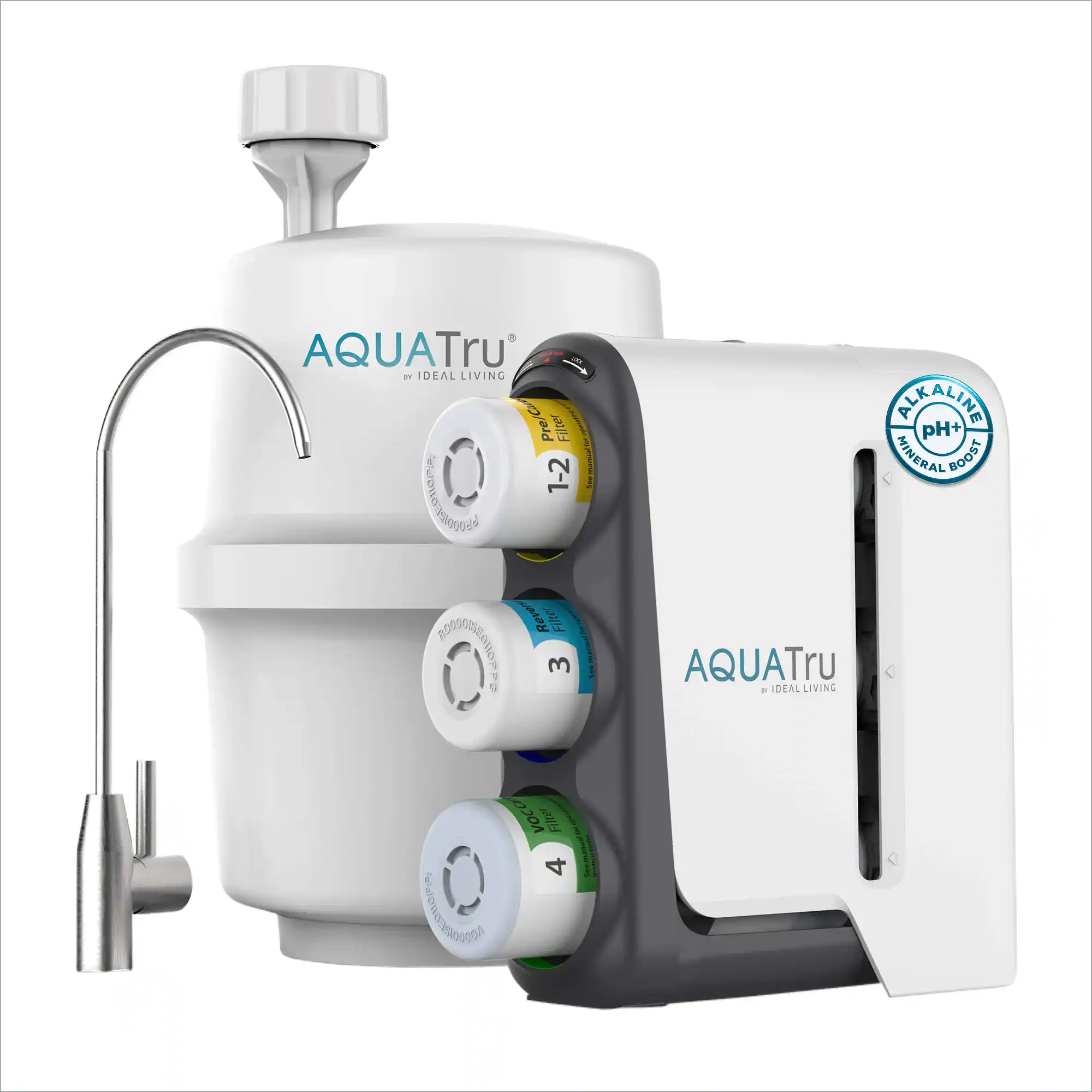 AquaTru Undersink Reverse Osmosis Water System | Alkaline RO Water ...