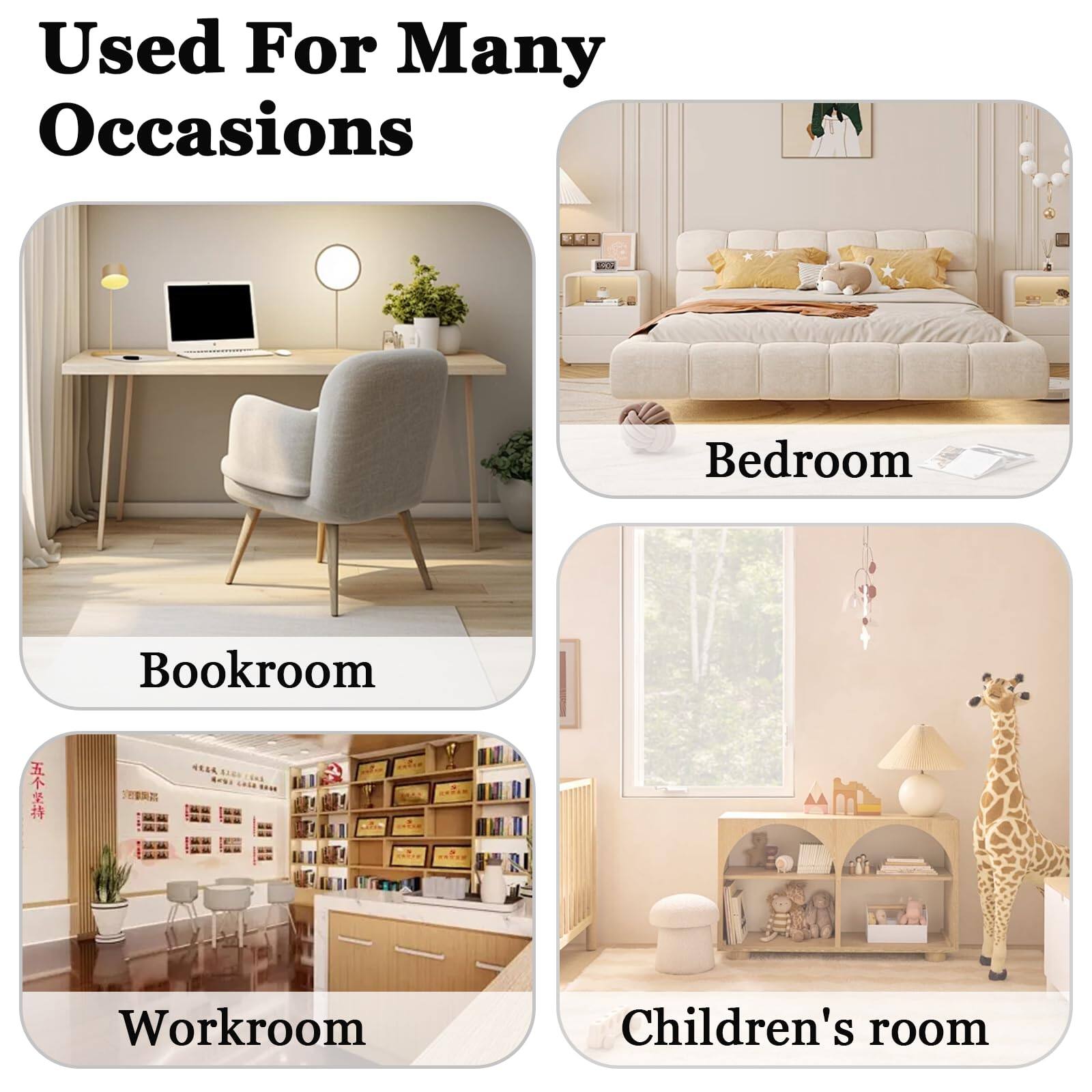 Used For Many Occasions

- Bookroom
- Bedroom
- Workroom
- Children's room