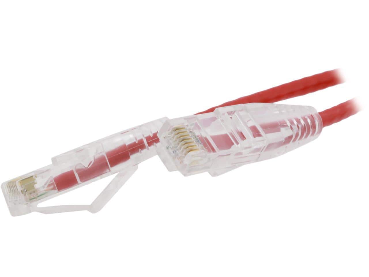 Nippon Labs - 28AWG Cat6 Snagless Ethernet Cable, 550MHz UTP RJ45, 10ft Red price history on PriceWatchPro