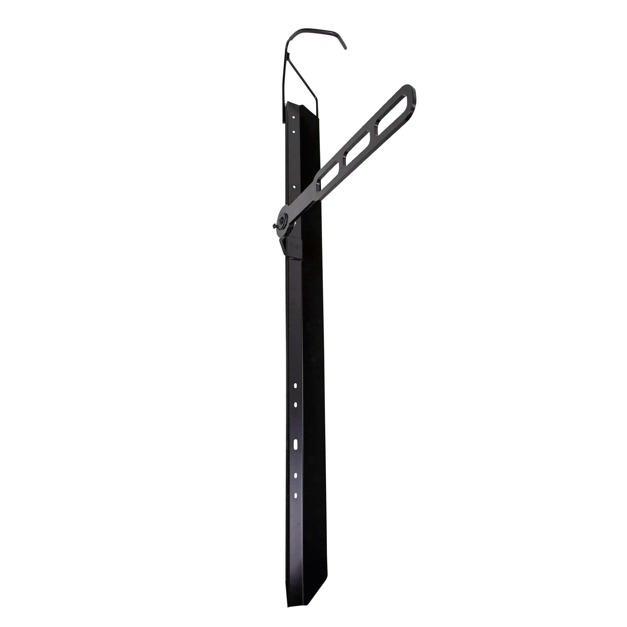 Saris - Bike Trac Vertical Bike Rack - Industrial Strength Garage Storage with Full Length Tray - Black