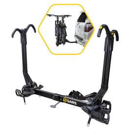 Saris - SuperClamp G3 Platform Hitch Bike Rack - Lightweight, Durable, Versatile for RV/Camper - Black