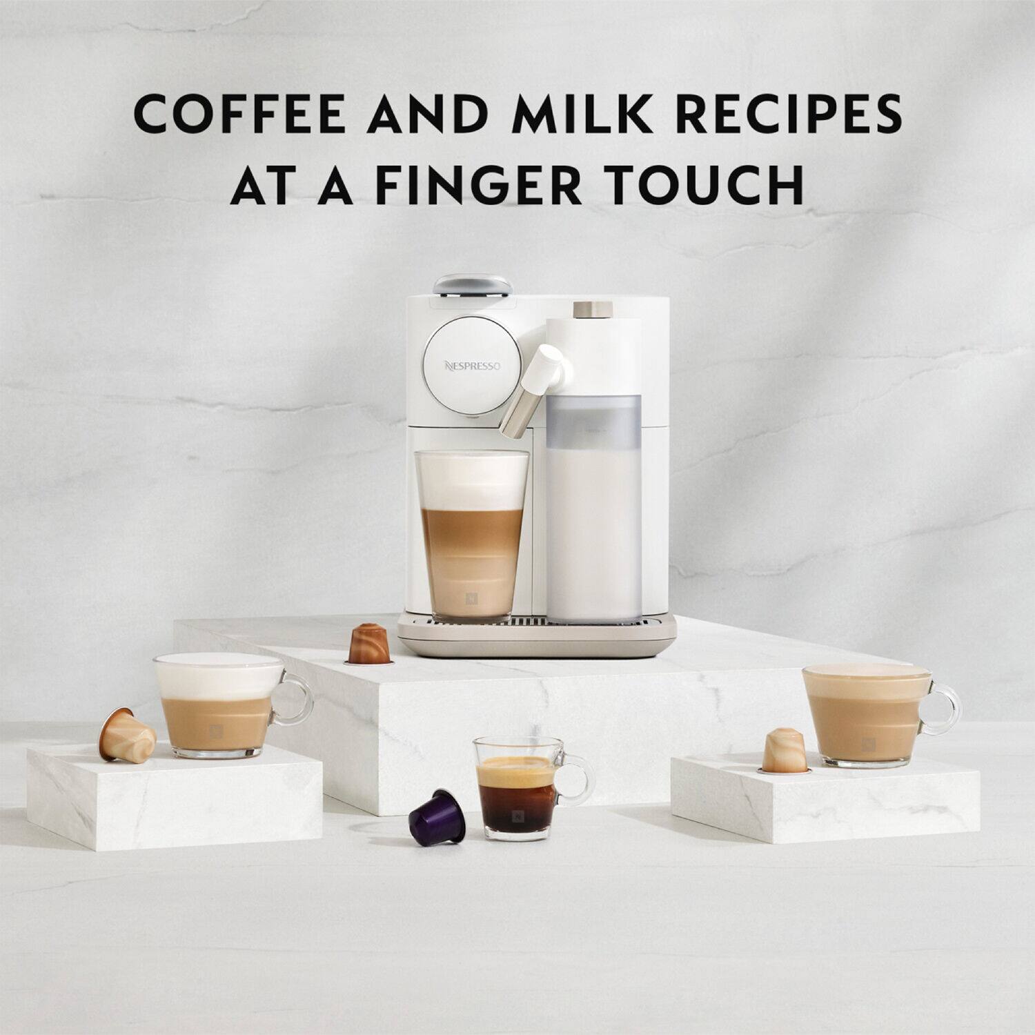 COFFEE AND MILK RECIPES AT A FINGER TOUCH NESPRESSO