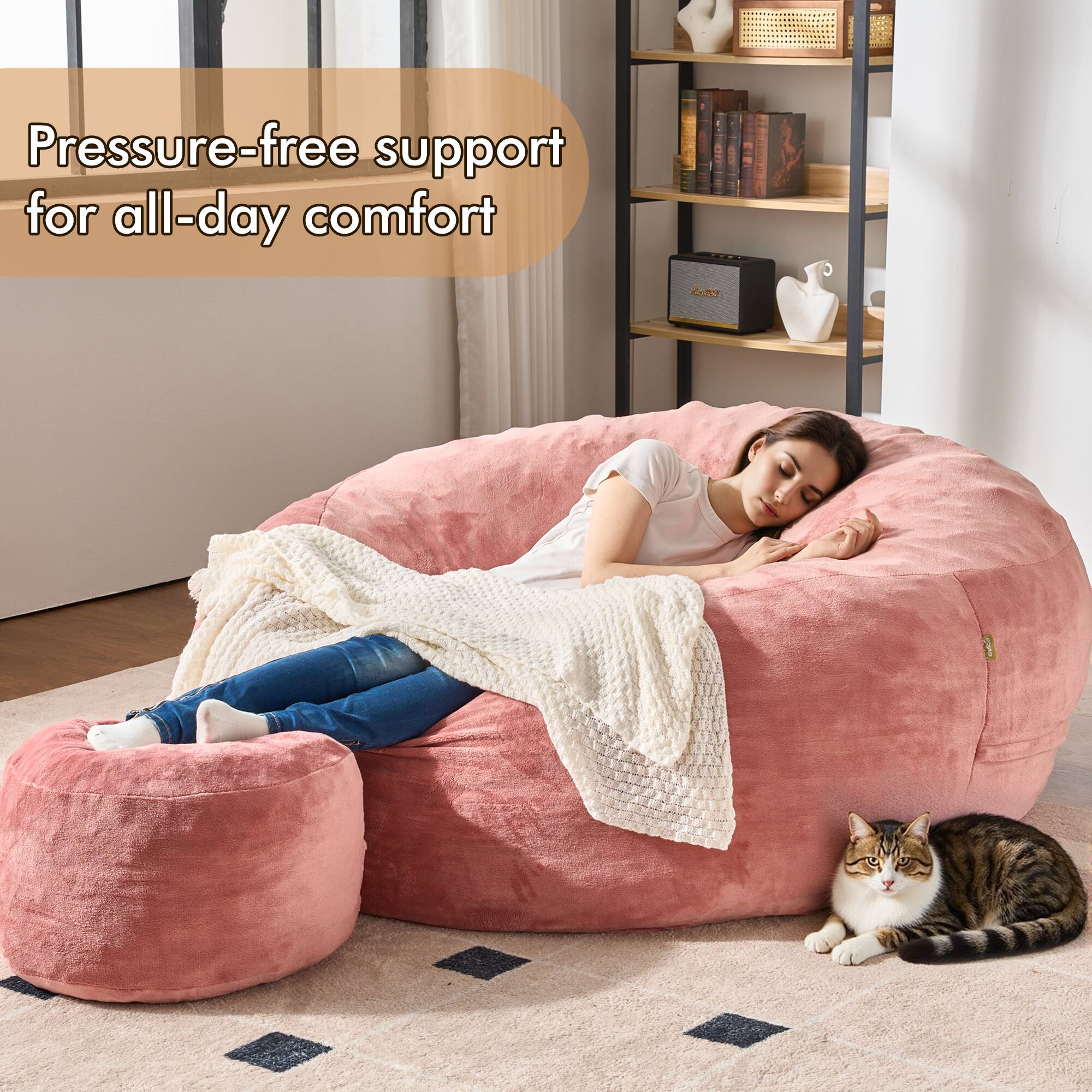 Pressure-free support for all-day comfort