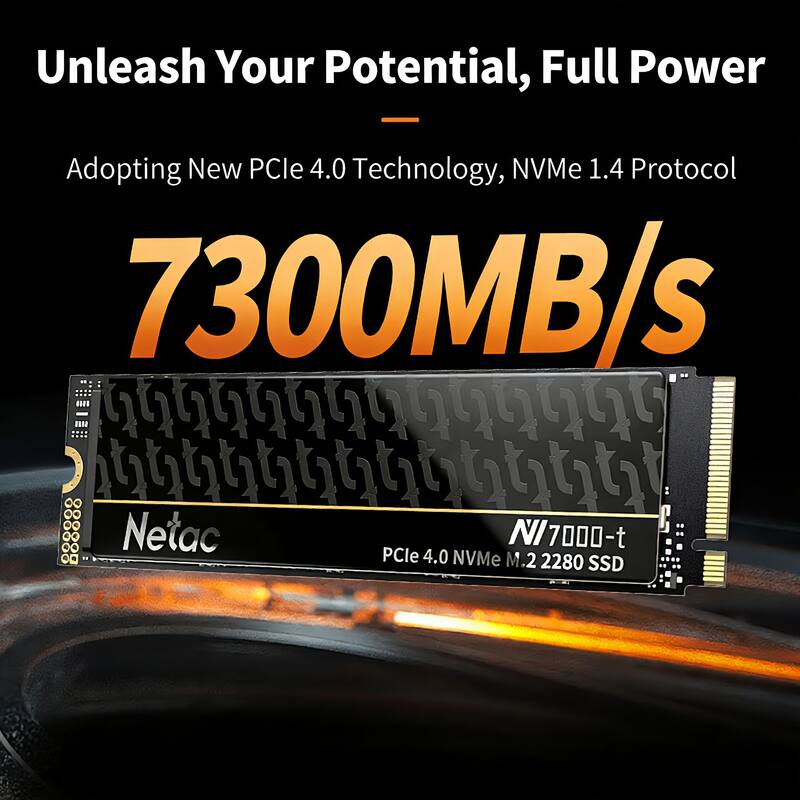 ジャンク品　Netac NV7000-T SSD 4TB Gen 4×4 Netac NV7000-t Gen4 NVMe M.2 SSD Review - Back2Gaming