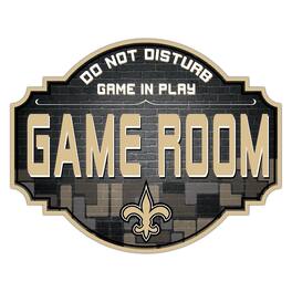 Fan Creations - New Orleans Saints 12'' Game Room Tavern Sign - Multicolor