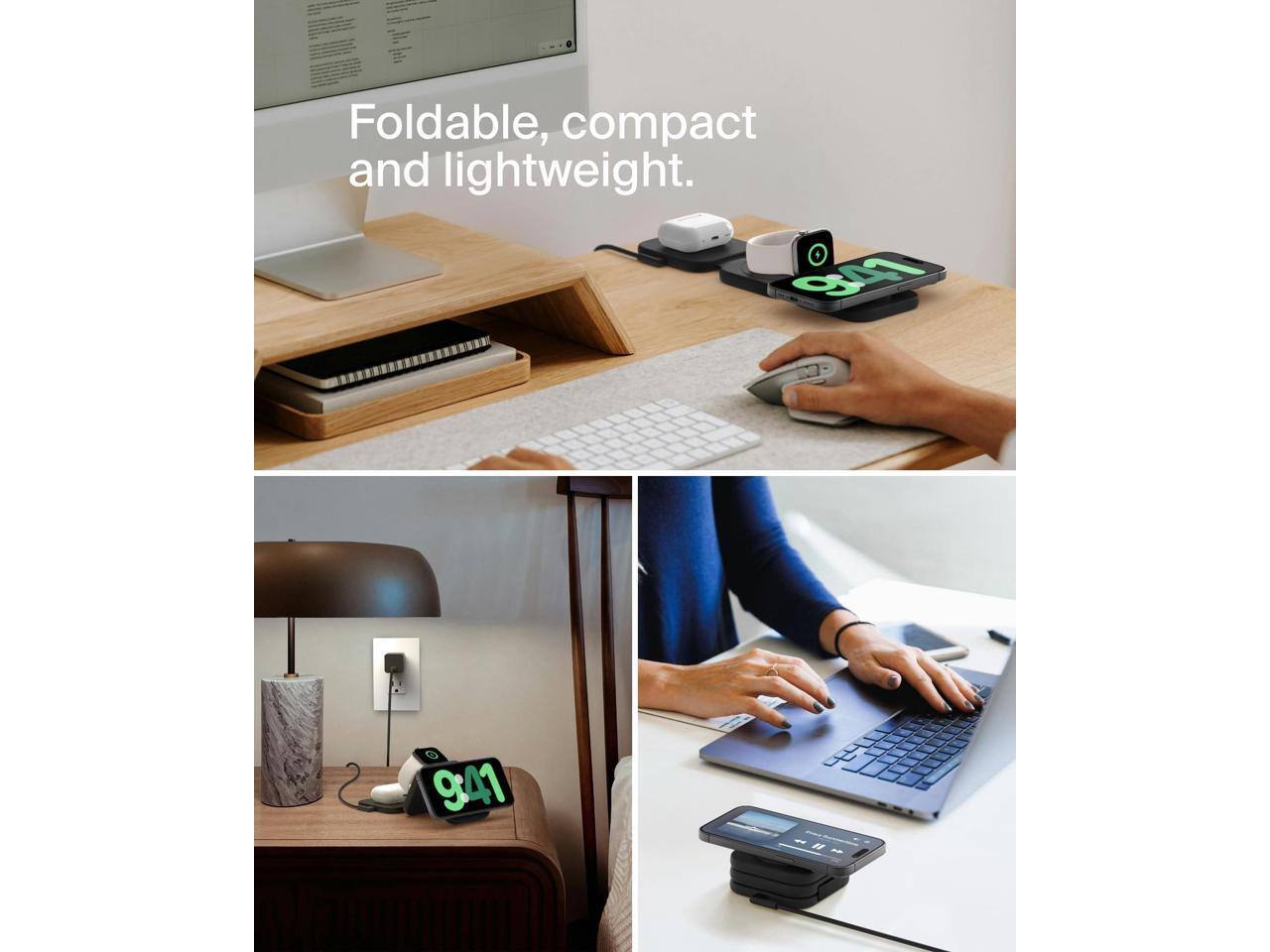 Foldable, compact and lightweight. 4 9:41