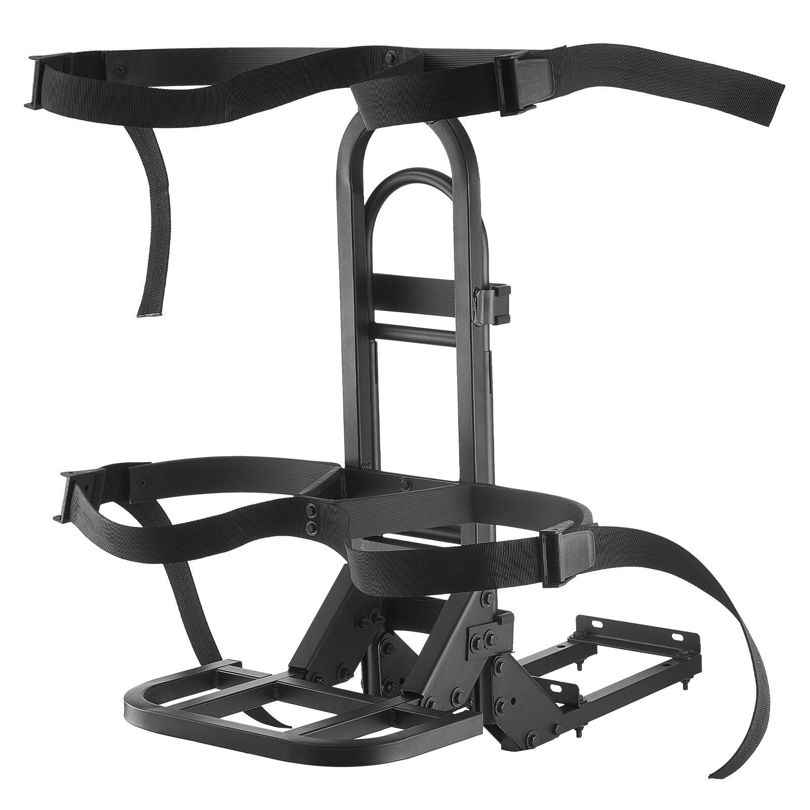 Alt View 5. VEVOR - Golf Cart Rear Seat Bag Holder, 27.1 x 15.6 x 29.7 inch, Compatible with Most Golf Carts with Rear Seat Grab Bar - Black.