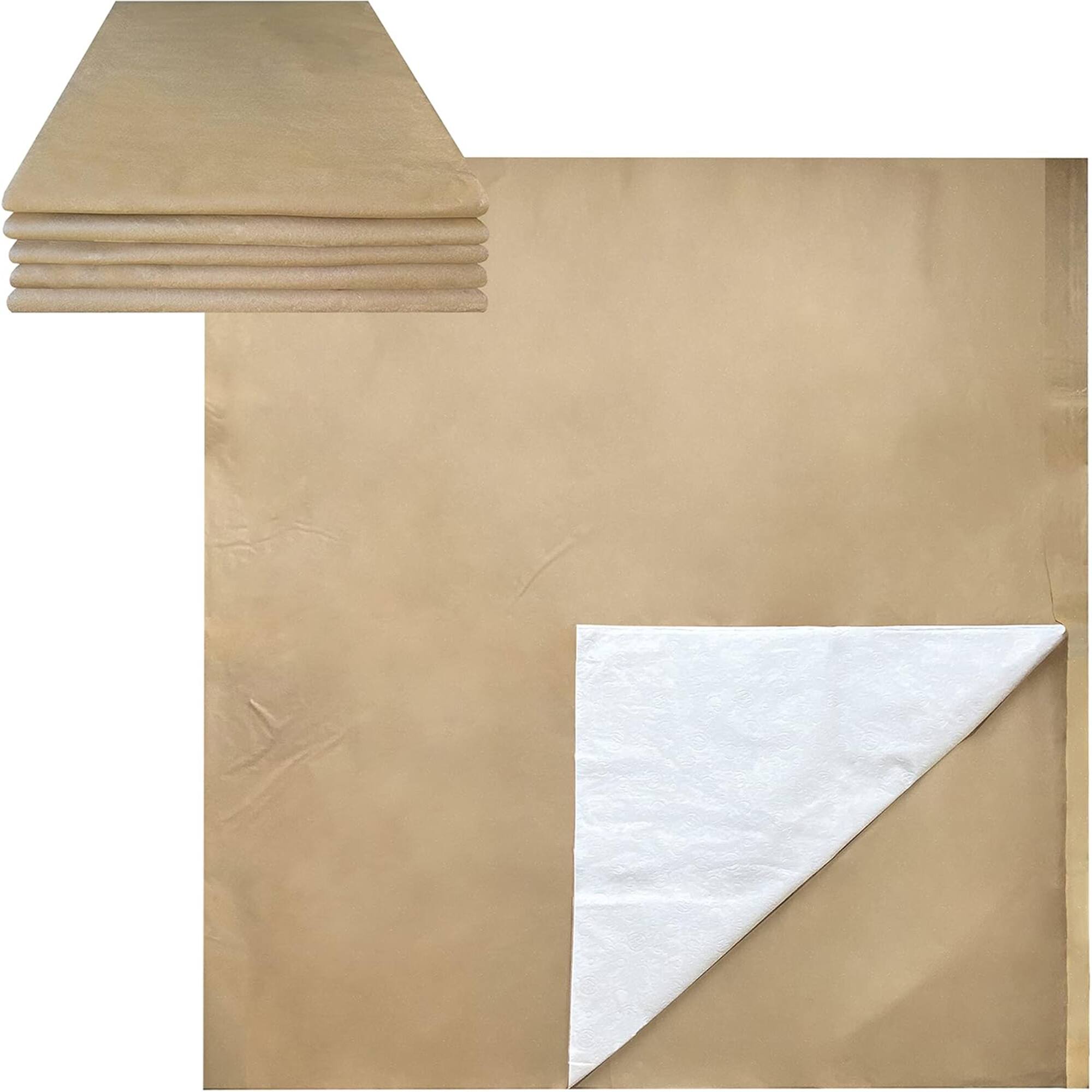 Alt View 6. uBoxes - uBoxes 5-Pack Furniture Paper Pads, Floor Protectors for Moving & Packing, Brown.